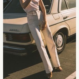 Imogene + Willie Catherine Natural Selvage Rinse Denim Sz 27